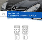 0 Luci Cortesia LED Mercedes SLK R171 2006 - 2011: T10 Bolt T10: LED Bolt 6000k (Coppia)
