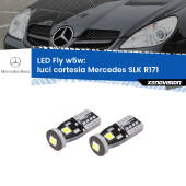 0 Luci Cortesia LED Mercedes SLK R171 2006 - 2011: W5W Fly W5W: Lampadine LED Fly 6000k (Coppia)