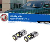 0 Luci Cortesia LED MG  ZT  2001 - 2005: W5W Fly W5W: Lampadine LED Fly 6000k (Coppia)