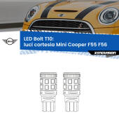0 Luci Cortesia LED Mini Cooper F55 F56 2013 - 2017: T10 Bolt T10: LED Bolt 6000k (Coppia)