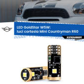 0 Luci Cortesia LED Mini Countryman R60 2010 - 2016: T10 GoldStar T10 (W5W) Goldstar Coppia LED Canbus Next Gen