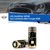 0 Luci Cortesia LED Mini Coupe R58 2011 - 2015: T10 GoldStar T10 (W5W) Goldstar Coppia LED Canbus Next Gen