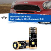 0 Luci Cortesia LED Mini Paceman R61 2012 - 2016: T10 GoldStar T10 (W5W) Goldstar Coppia LED Canbus Next Gen