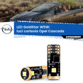 0 Luci Cortesia LED Opel Cascada  2013 - 2019: T10 GoldStar T10 (W5W) Goldstar Coppia LED Canbus Next Gen