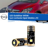 0 Luci Cortesia LED Opel Mokka J13 anteriori: T10 GoldStar T10 (W5W) Goldstar Coppia LED Canbus Next Gen