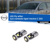 0 Luci Cortesia LED Opel Vectra C Z02 2002 - 2010: W5W Fly W5W: Lampadine LED Fly 6000k (Coppia)