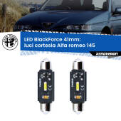 0 Luci Cortesia LED per Alfa romeo 145  1994 - 2001: C5W BlackForce 41mm (Coppia) C5W 41mm: LED Blackforce 6000k (Coppia)
