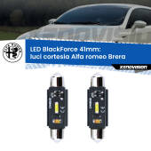0 Luci Cortesia LED per Alfa romeo Brera  2006 - 2010: C5W BlackForce 41mm (Coppia) C5W 41mm: LED Blackforce 6000k (Coppia)