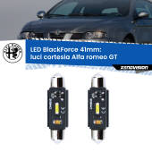 0 Luci Cortesia LED per Alfa romeo GT  2003 - 2010: C5W BlackForce 41mm (Coppia) C5W 41mm: LED Blackforce 6000k (Coppia)