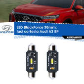 0 Luci Cortesia LED per Hyundai Santa FÉ I SM 2001 - 2012: C5W BlackForce 36mm (Coppia) C5W 36mm: LED Blackforce 6000k (Coppia)