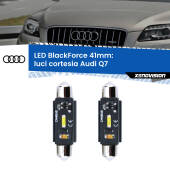 0 Luci Cortesia LED per Audi Q7 2006 - 2015: C5W BlackForce 41mm (Coppia) C5W 41mm: LED Blackforce 6000k (Coppia)