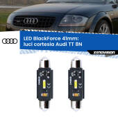0 Luci Cortesia LED per Audi TT 8N 1998 - 2006: C5W BlackForce 41mm (Coppia) C5W 41mm: LED Blackforce 6000k (Coppia)