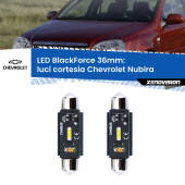 0 Luci Cortesia LED per Chevrolet Nubira  2005 - 2011: C5W BlackForce 36mm (Coppia) C5W 36mm: LED Blackforce 6000k (Coppia)