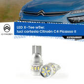 0 Luci Cortesia LED per Citroën C4 Picasso II Versione 1: W5W X-Tee W5W (T10) LED X-Tee (Coppia)