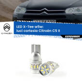 0 Luci Cortesia LED per Citroën C5 II 2008 - 2014: W5W X-Tee W5W (T10) LED X-Tee (Coppia)
