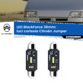 0 Luci Cortesia LED per Citroën Jumper 1994 - 2002: C5W BlackForce 36mm (Coppia) C5W 36mm: LED Blackforce 6000k (Coppia)