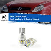 0 Luci Cortesia LED per Citroën Xsara 1997 - 2005: W5W X-Tee W5W (T10) LED X-Tee (Coppia)