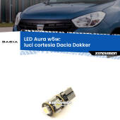 0 Luci Cortesia LED per Dacia Dokker 2012 in poi: Aura w5w W5W: lampadina LED Aura 6000k