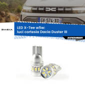0 Luci Cortesia LED per Dacia Duster III 2024 in poi: W5W X-Tee W5W (T10) LED X-Tee (Coppia)