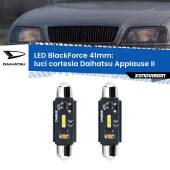 0 Luci Cortesia LED per Daihatsu Applause II 1997 - 2000: C5W BlackForce 41mm (Coppia) C5W 41mm: LED Blackforce 6000k (Coppia)