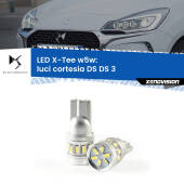 0 Luci Cortesia LED per DS DS 3 2015 in poi: W5W X-Tee W5W (T10) LED X-Tee (Coppia)