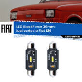 0 Luci Cortesia LED per Fiat 126 1972 - 2000: C5W BlackForce 36mm (Coppia) C5W 36mm: LED Blackforce 6000k (Coppia)