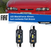 0 Luci Cortesia LED per Fiat Brava  1995 - 2001: C5W BlackForce 41mm (Coppia) C5W 41mm: LED Blackforce 6000k (Coppia)