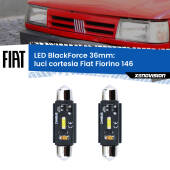 0 Luci Cortesia LED per Fiat Fiorino 146 1988 - 2001: C5W BlackForce 36mm (Coppia) C5W 36mm: LED Blackforce 6000k (Coppia)