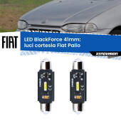 0 Luci Cortesia LED per Fiat Palio posteriori: C5W BlackForce 41mm (Coppia) C5W 41mm: LED Blackforce 6000k (Coppia)