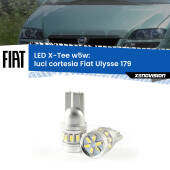 0 Luci Cortesia LED per Fiat Ulysse 179 2002 - 2011: W5W X-Tee W5W (T10) LED X-Tee (Coppia)