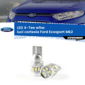 0 Luci Cortesia LED per Ford Ecosport II 2012 - 2016: W5W X-Tee W5W (T10) LED X-Tee (Coppia)