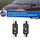 0 Luci Cortesia LED per Ford usa Windstar A3 1995 - 2000: C5W BlackForce 36mm (Coppia) C5W 36mm: LED Blackforce 6000k (Coppia)