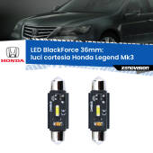 0 Luci Cortesia LED per Honda Legend Mk3 1996 - 2004: C5W BlackForce 36mm (Coppia) C5W 36mm: LED Blackforce 6000k (Coppia)