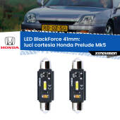 0 Luci Cortesia LED per Honda Prelude Mk5 1996 - 2000: C5W BlackForce 41mm (Coppia) C5W 41mm: LED Blackforce 6000k (Coppia)