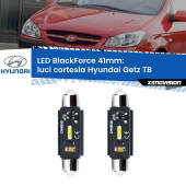 0 Luci Cortesia LED per Hyundai Getz TB 2002 - 2009: C5W BlackForce 41mm (Coppia) C5W 41mm: LED Blackforce 6000k (Coppia)