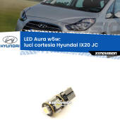 0 Luci Cortesia LED per Hyundai IX20 JC laterali: Aura w5w W5W: lampadina LED Aura 6000k
