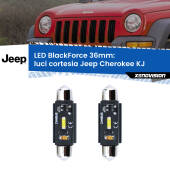 0 Luci Cortesia LED per Jeep Cherokee KJ 2002 - 2007: C5W BlackForce 36mm (Coppia) C5W 36mm: LED Blackforce 6000k (Coppia)