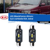 0 Luci Cortesia LED per KIA Joice 2000 - 2003: C5W BlackForce 41mm (Coppia) C5W 41mm: LED Blackforce 6000k (Coppia)