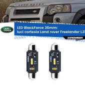 0 Luci Cortesia LED per Land rover Freelander L314 posteriori: C5W BlackForce 36mm (Coppia) C5W 36mm: LED Blackforce 6000k (Coppia)