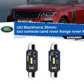 0 Luci Cortesia LED per Land rover Range rover II P38A anteriori: C5W BlackForce 36mm (Coppia) C5W 36mm: LED Blackforce 6000k (Coppia)