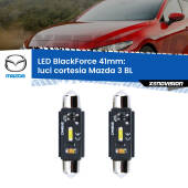 0 Luci Cortesia LED per Mazda 3 BL 2008 - 2014: C5W BlackForce 41mm (Coppia) C5W 41mm: LED Blackforce 6000k (Coppia)