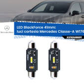 0 Luci Cortesia LED per Mercedes Classe-A W176 2012 - 2018: C5W BlackForce 41mm (Coppia) C5W 41mm: LED Blackforce 6000k (Coppia)