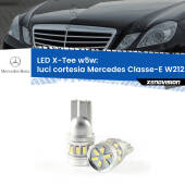 0 Luci Cortesia LED per Mercedes Classe-E W212 anteriori: W5W X-Tee W5W (T10) LED X-Tee (Coppia)