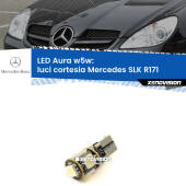 0 Luci Cortesia LED per Mercedes SLK R171 2006 - 2011: Aura w5w W5W: lampadina LED Aura 6000k