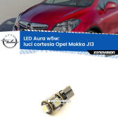 0 Luci Cortesia LED per Opel Mokka J13 anteriori: Aura w5w W5W: lampadina LED Aura 6000k