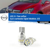 0 Luci Cortesia LED per Opel Mokka J13 anteriori: W5W X-Tee W5W (T10) LED X-Tee (Coppia)