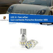 0 Luci Cortesia LED per Porsche Boxster 986 1996 - 2004: W5W X-Tee W5W (T10) LED X-Tee (Coppia)