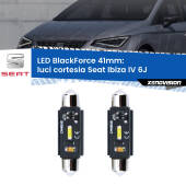 0 Luci Cortesia LED per Seat Ibiza IV 6J 2008 - 2015: C5W BlackForce 41mm (Coppia) C5W 41mm: LED Blackforce 6000k (Coppia)