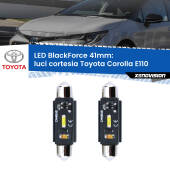 0 Luci Cortesia LED per Toyota Corolla E110 1997 - 2001: C5W BlackForce 41mm (Coppia) C5W 41mm: LED Blackforce 6000k (Coppia)