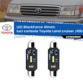 0 Luci Cortesia LED per Toyota Land cruiser J100 1998 - 2007: C5W BlackForce 41mm (Coppia) C5W 41mm: LED Blackforce 6000k (Coppia)